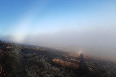 Brocken Spectre and snowbow. Photo: Andy Llewellyn