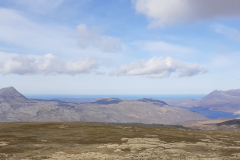 Easter Meet. View from Breabag to Suliven, Canisp and Quinag