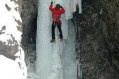 Lillaz Icefall, Cogne. Photo: Alan Firth
